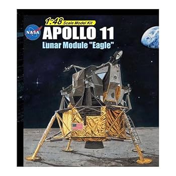 Amazon | ドラゴン 1/48 アポロ11号 月着陸船イーグル